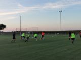 Eerste training op kunstgrasveld sportpark Het Springer (8/29)